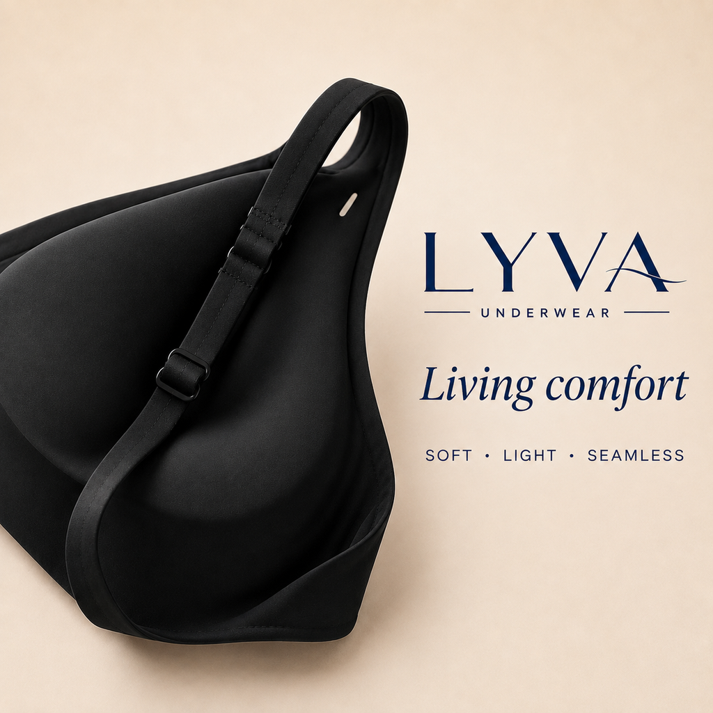 Seamless Comfort BH – Schwarz