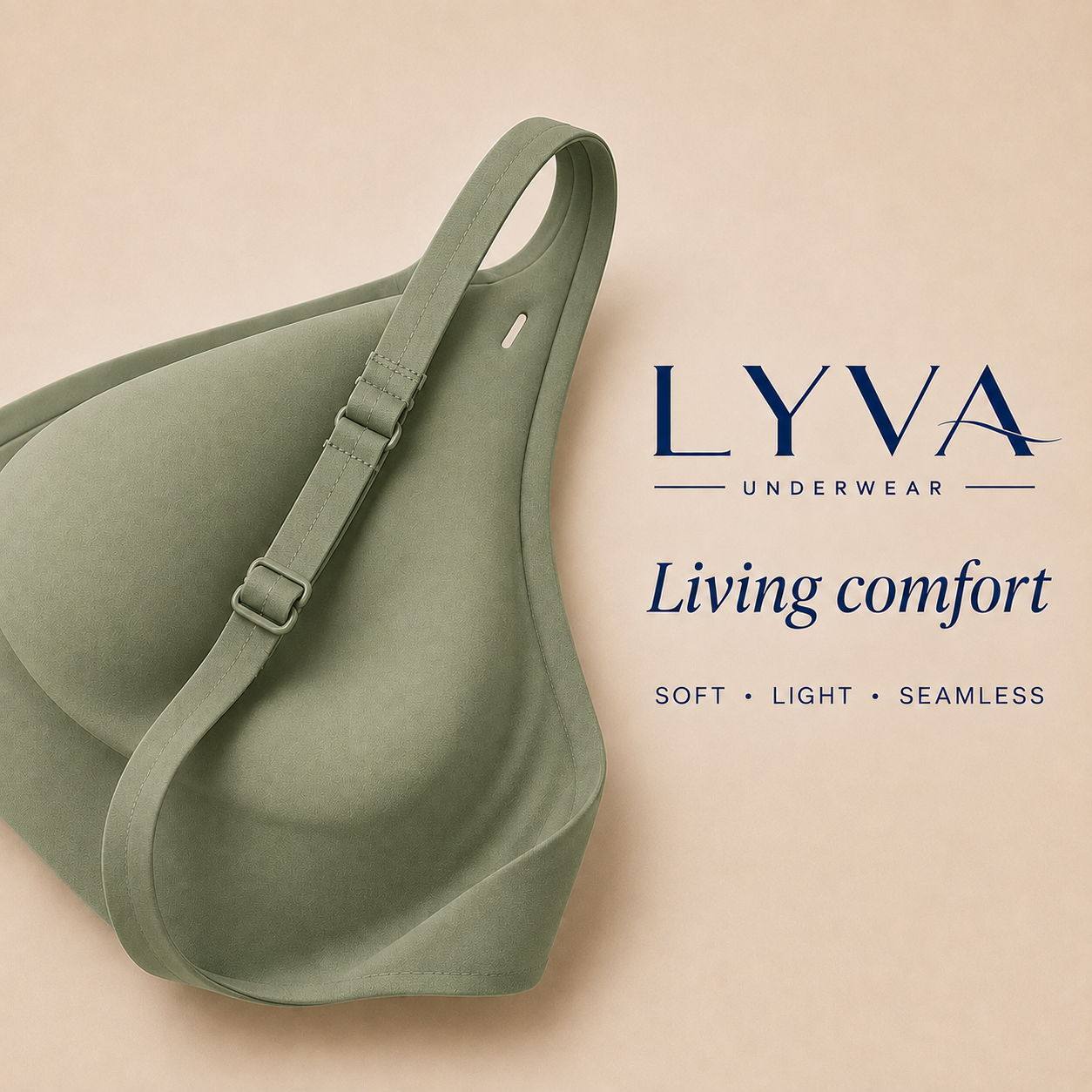 Seamless Comfort BH – Grün