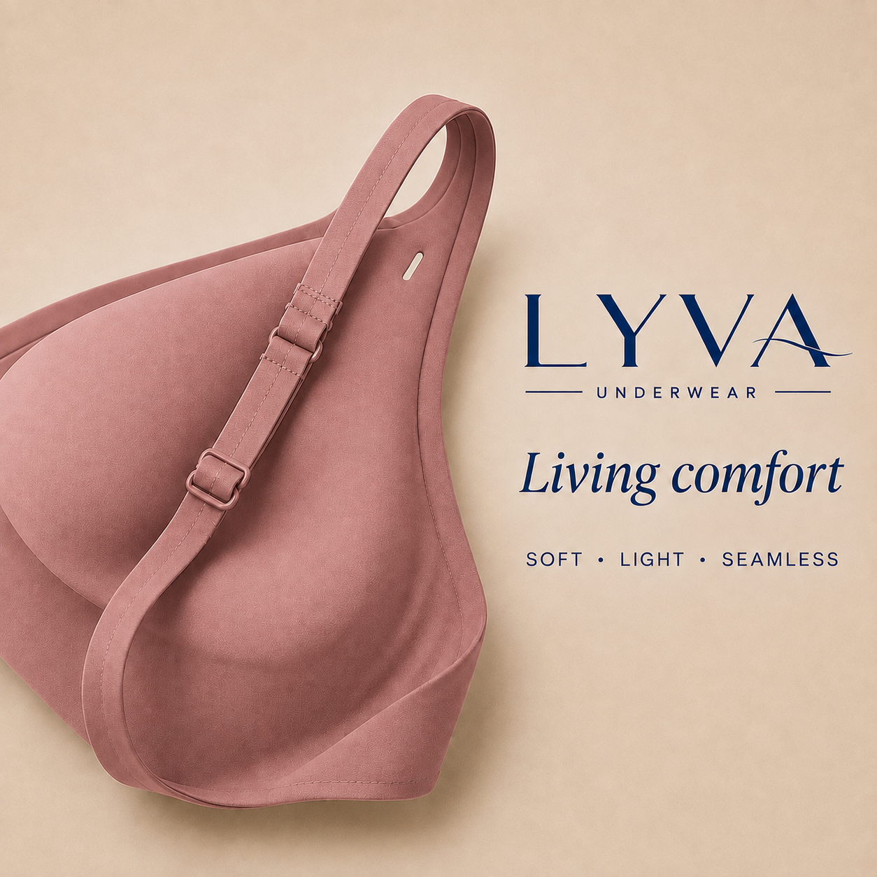 Seamless Comfort BH – Roségold
CHF 22.90
